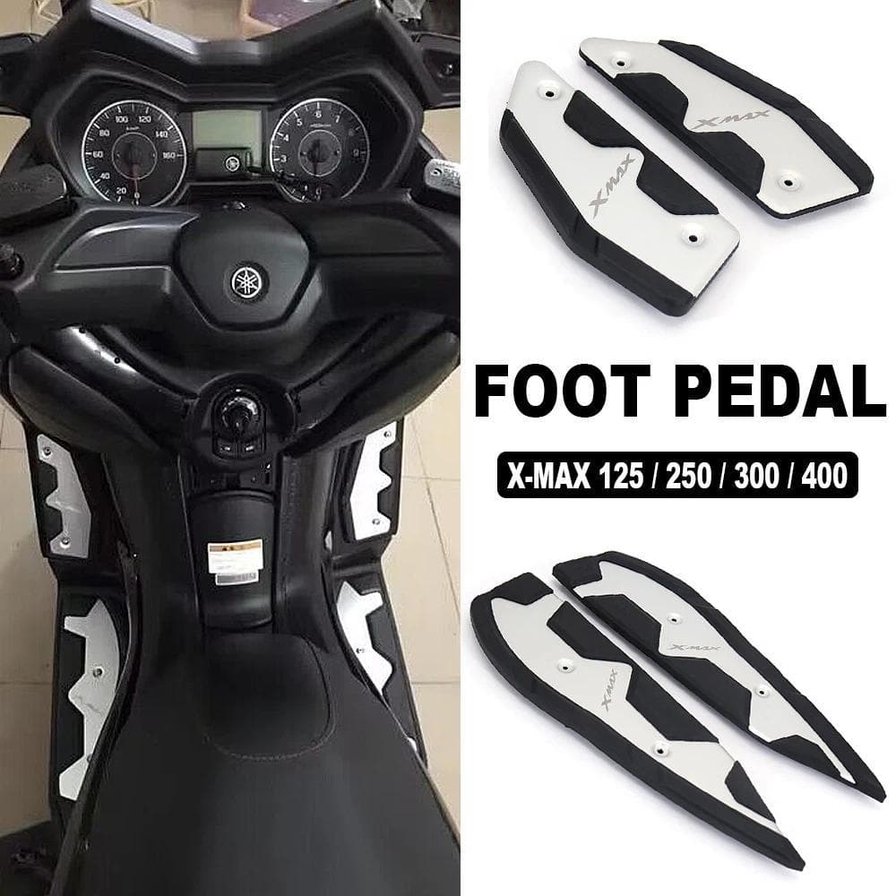 jรถจักรยานยนต์พักเท้าแผ่นเหยียบแผ่นเหยียบสําหรับYamaha X-MAX 125 250 300 400 XMAX125 XMAX250 XMAX300 XMAX400 2017 - 2022