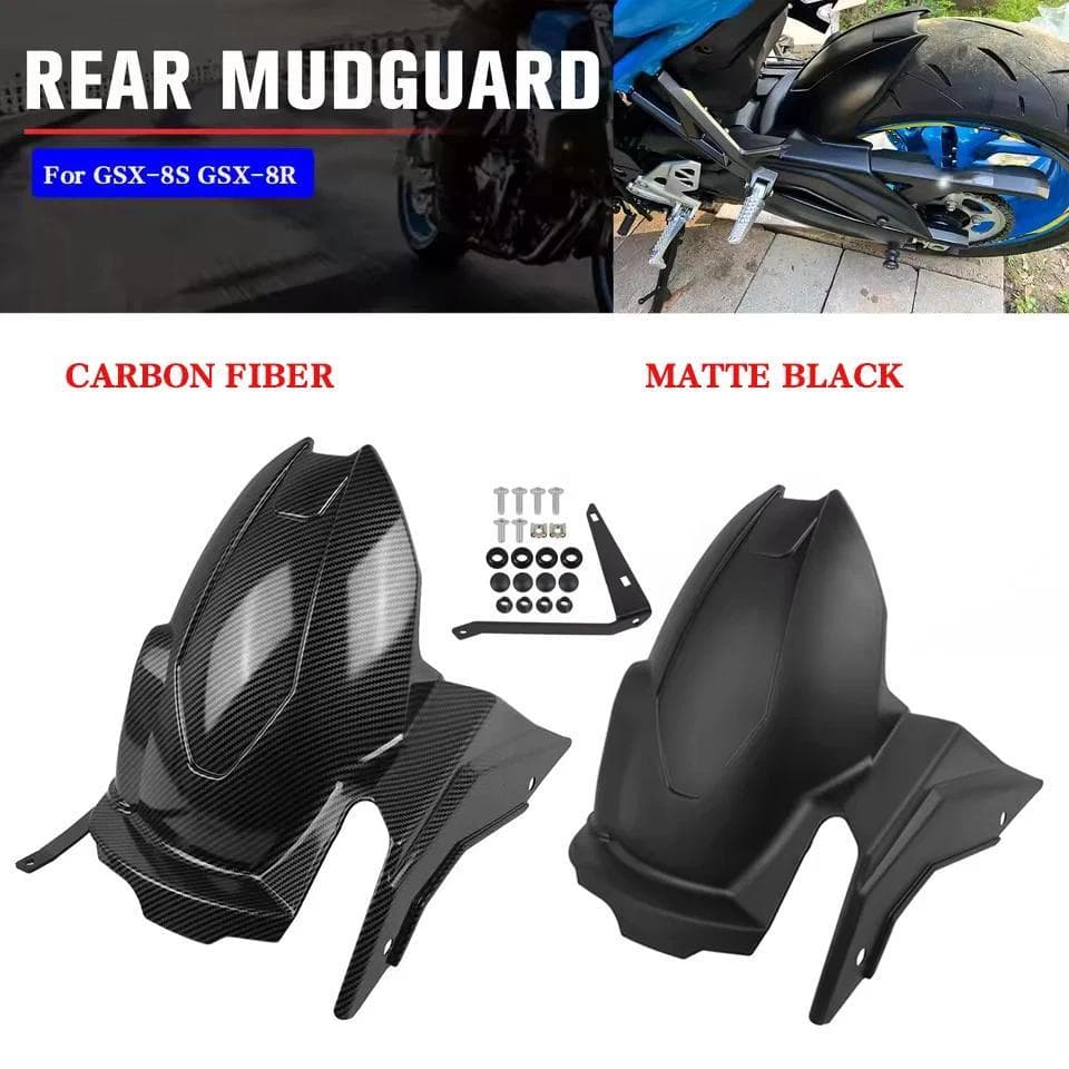 jFor Suzuki GSX 8S GSX-8S GSX8S GSX-8TT 800 GSX-8R GSX8R 2024-2026 Fender Hugger Rear Cover Back Mudguard Splash Guard P