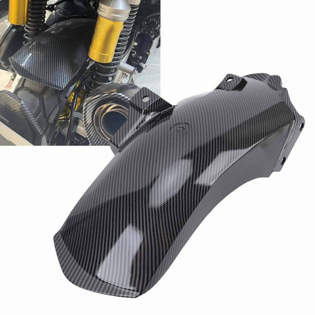 CFTGIW ด้านหลัง Mudguard สําหรับ ADV160 2021-2025 ล้อยาง Splash Guard วัสดุ ABS ออกแบบสไตล์แผนที่