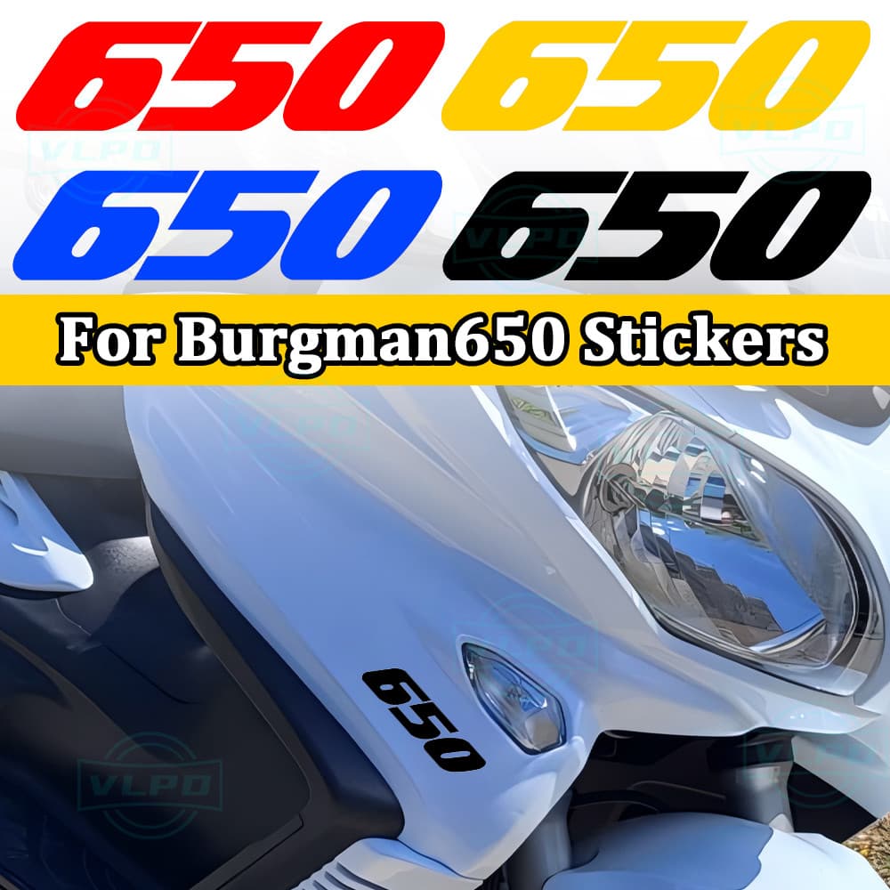 สําหรับ Suzuki Burgman 650 อุปกรณ์เสริม Burgman650 20214 2015 สติ๊กเกอร์รถจักรยานยนต์สติ๊กเกอร์กันน้ํา