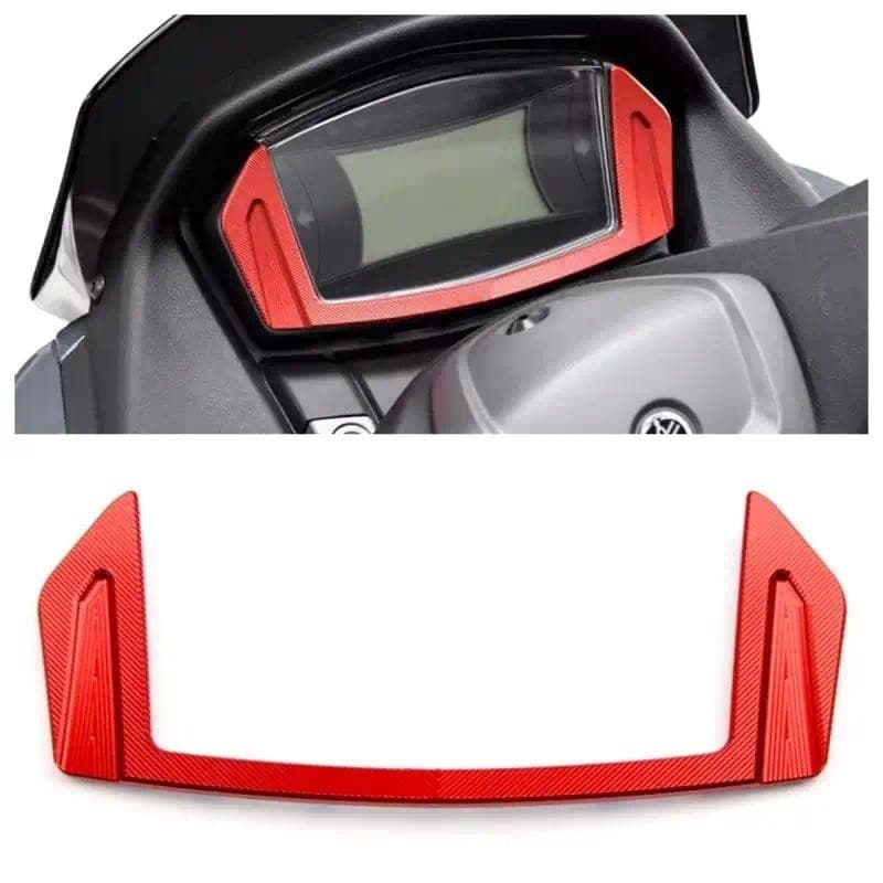 สําหรับ YAMAHA NMAX155 NMAX125 NMAX 155 125 อุปกรณ์เสริมรถจักรยานยนต์ล็อคประตูไฟฟ้าแดชบอร์ดเครื่องมือกรอบตกแต่ง