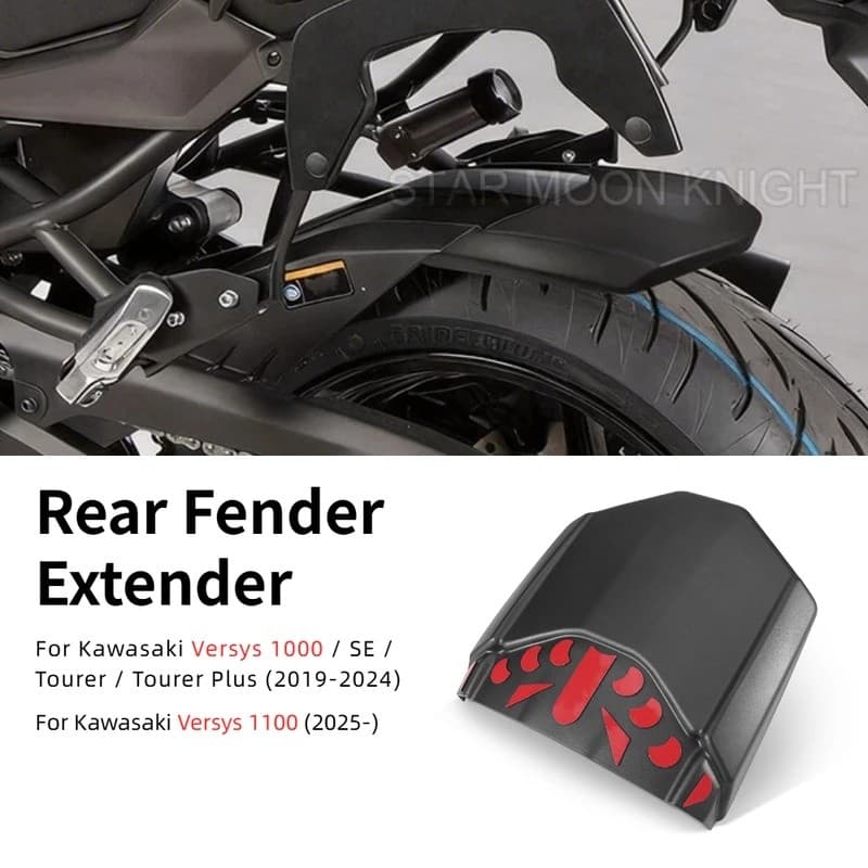 Versys1000 ด้านหลัง Fender Extender สําหรับ KAWASAKI Versys 1000 SE Tourer Plus 2019-2024 VERSYS1100 2025- รถจักรยานยนต์ Mudguard Extension