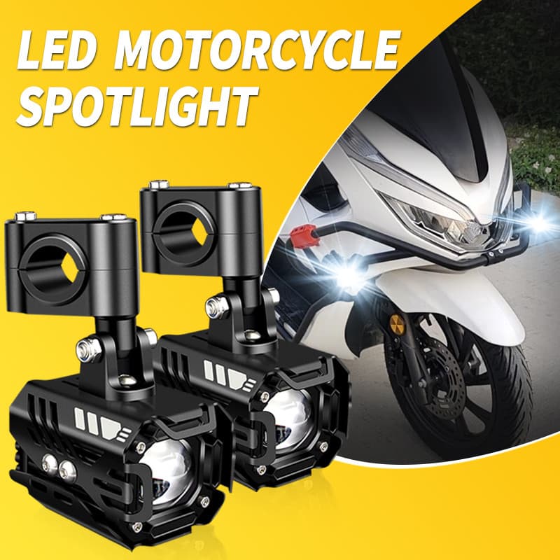 1 ชุด LED รถจักรยานยนต์ด้านหน้าหลอดไฟสําหรับ Honda PCX 125 150 PCX125 PCX150/125 PCX-150 ADV150 CB CBR Hi/Lo Beam เสริม Spotlight