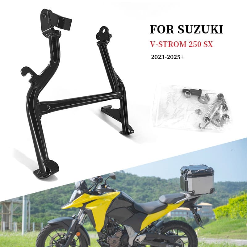 สําหรับ SUZUKI V-STROM 250 SX V-Strom 250SX 2023-2025 รถจักรยานยนต์กลาง Kickstand Center ที่จอดรถกลางขาตั้งเท้าสนับสนุน Bracket