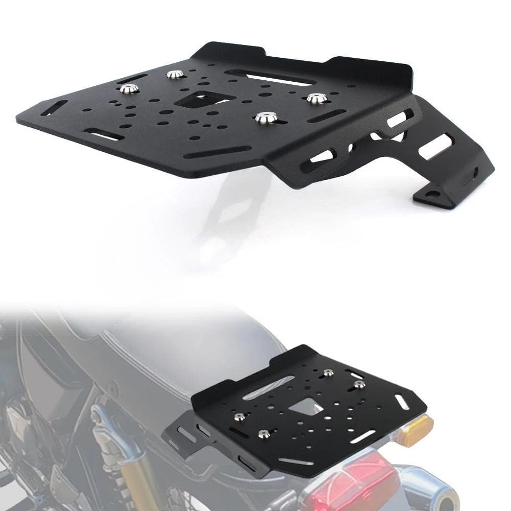 AY Rear Luggage Rack Carrier Shelf Cargo Holder Support Bracket Fit For Royal Enfield Continental GT 650 Interceptor 650