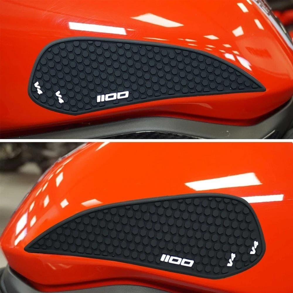 ใหม่สําหรับ Ducati Diavel V4 DiavelV4 V 4 2023 รถจักรยานยนต์ Pad Protector สติกเกอร์รูปลอกแก๊สเข่า Grip Diavel V4