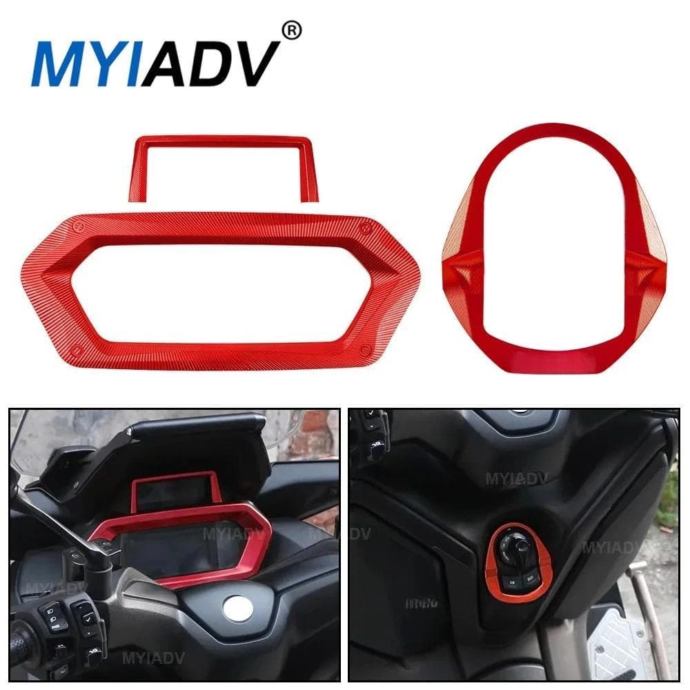 Tสำหรับยามาฮ่า XMAX125 XMAX250 XMAX300 XMAX 2023 2024 รถจักรยานยนต์แดชบอร์ดประตูไฟฟ้าล็อคสวิทช์อุปกรณ์เสริม