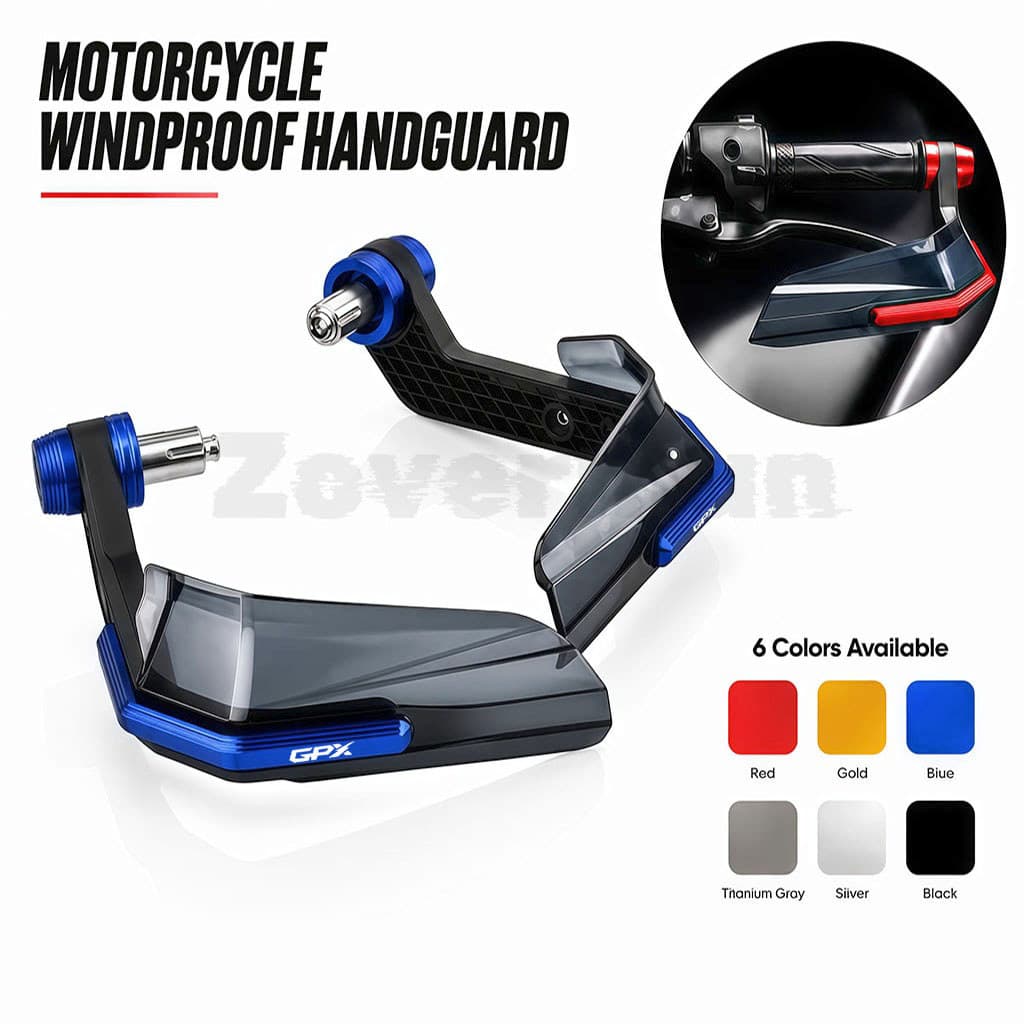 ร้อน!สําหรับ GPX Legend 250 Racer 200 DEMON 150GR 125 GR 200R Drone GR200R Racer200 DRONE150 รถจักรยานยนต์ Hand Guard 22mm Handlebar Windproof Protector เบรคคลัทช์คันโยก GUARD