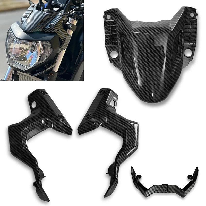 UM Motorcycle Front Headlight Side Cover Panel Beak Cowl Fairing Fit For YAMAHA MT-07 FZ-07 MT07 FZ07 MT 07 FZ 07 2018 2