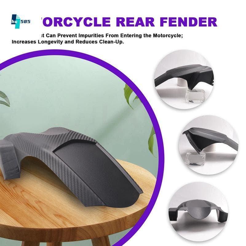 ด้านหลังรถจักรยานยนต์สําหรับ NMAX 125 NMAX 150 NMAX 155 2016-2019 N-MAX ด้านหลัง Mudguard ยาง Hugger Splash Guard .hu5855th
