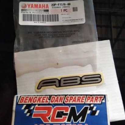 LIST สติ๊กเกอร์สติ๊กเกอร์ EMBLEM ABS SLEBOR FRONT DPN N MAX N-MAX NMAX ORIGINAL YAMAHA YGP ORIGINAL 2DP-F1578-00