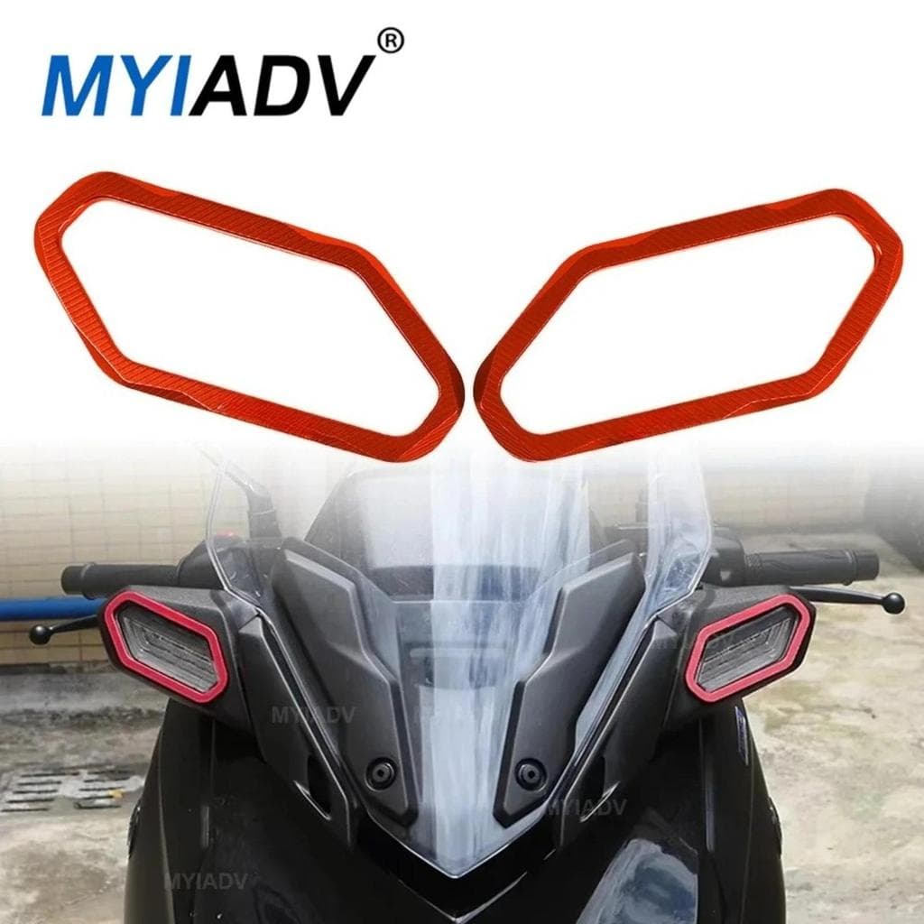 jฝาครอบป้องกันไฟเลี้ยวหน้ารถมอเตอร์ไซค์ สำหรับ Yamaha XMAX300 XMAX250 XMAX125 XMAX 250 300 2017-2025 อุปกรณ์เสริม