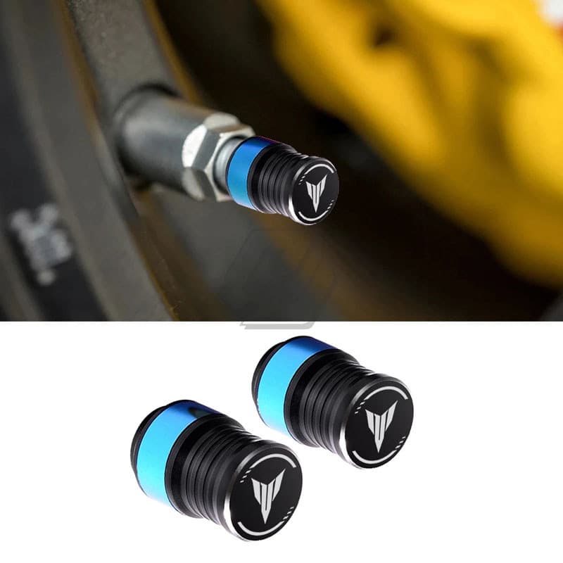 โปรโมชั่นใหญ่ เหมาะสําหรับ Yamaha MT-15 MT-03 MT-07 MT-09 MT-10 ฝาครอบวาล์วยางรถจักรยานยนต์