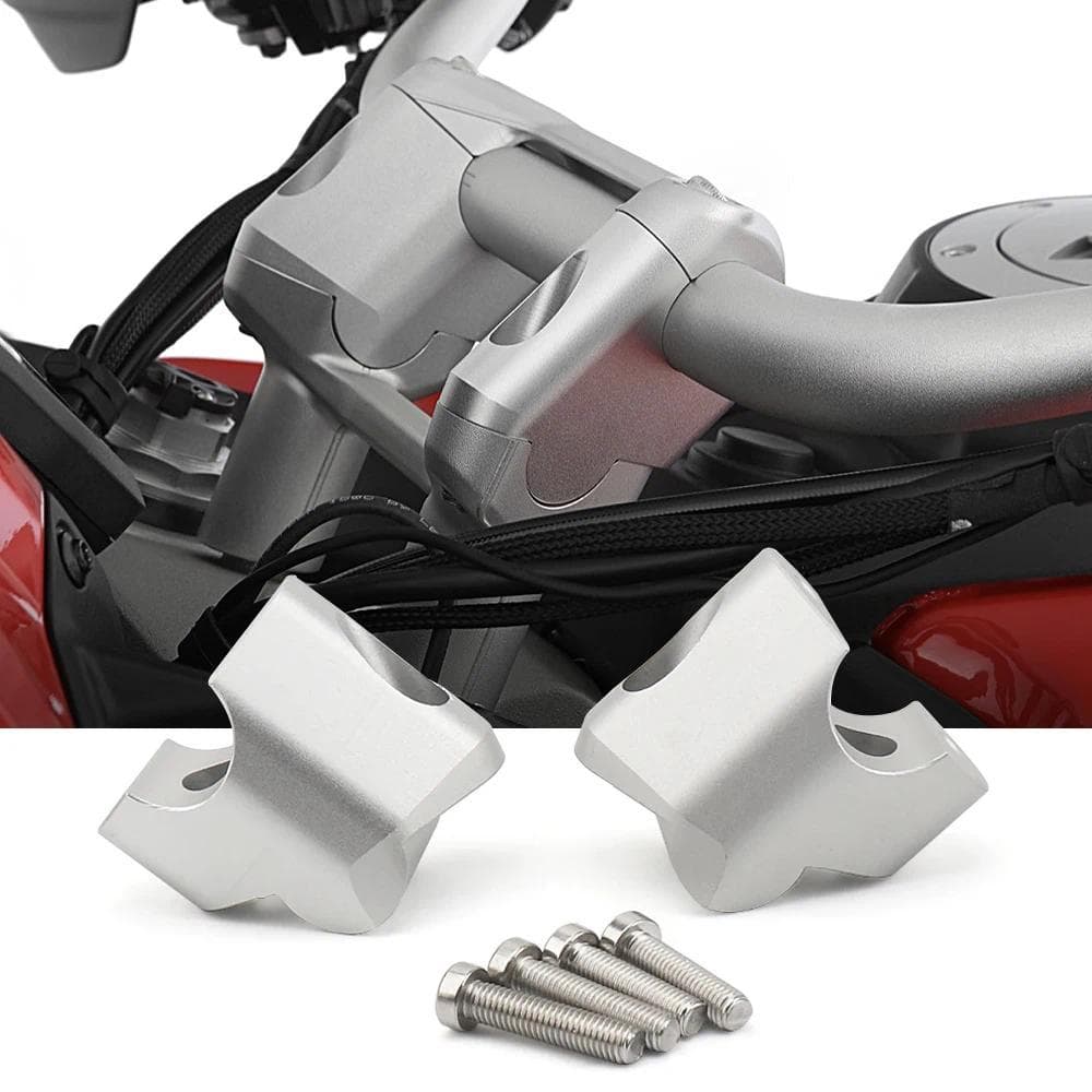 fตัวยกแฮนด์ใหม่สำหรับ Ducati multistrada V4 multistrada V4หลายระดับมือจับรถจักรยานยนต์ด้านหลังอุปกรณ์เสริมตัวยึดแบบเลื่อ
