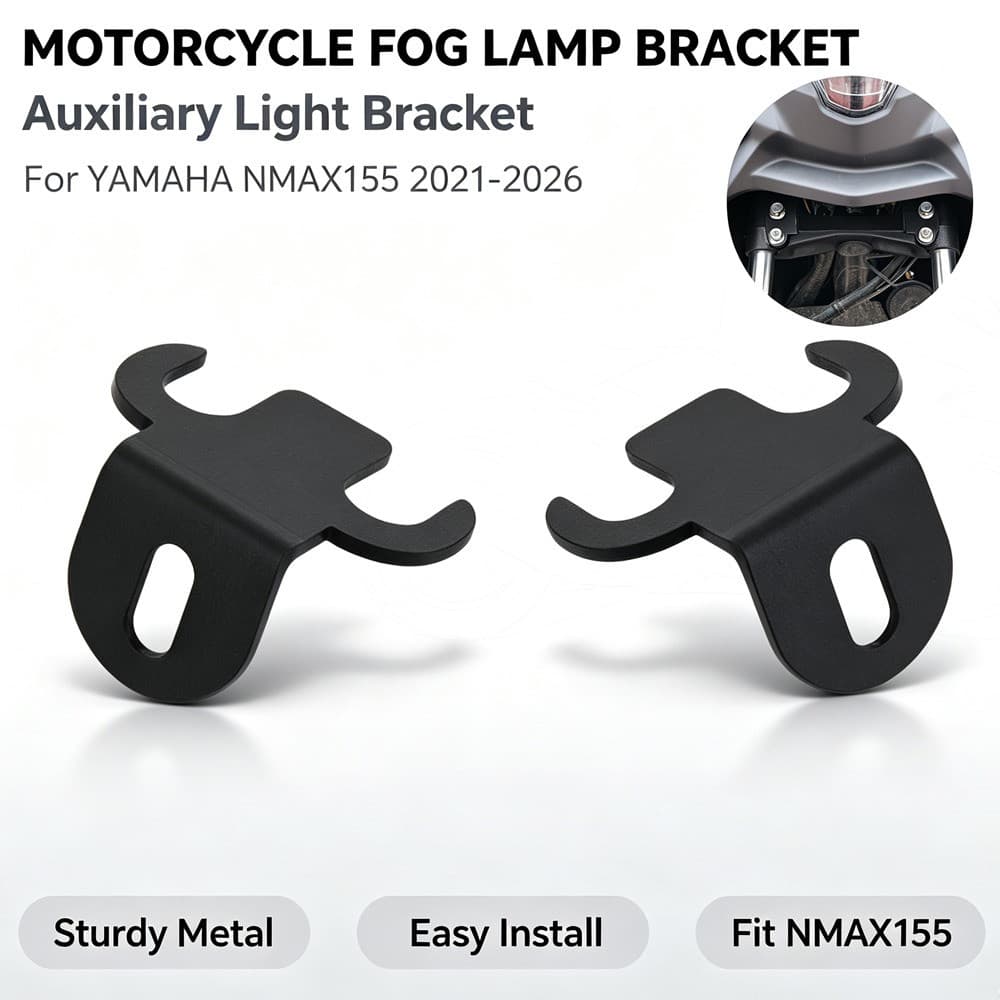 สําหรับYamaha NMAX155 NMAX 155 N MAX 155 2021-2025 2026 อุปกรณ์เสริมรถจักรยานยนต์Spotlight Bracket Holder Spot LightหมอกLight Mount