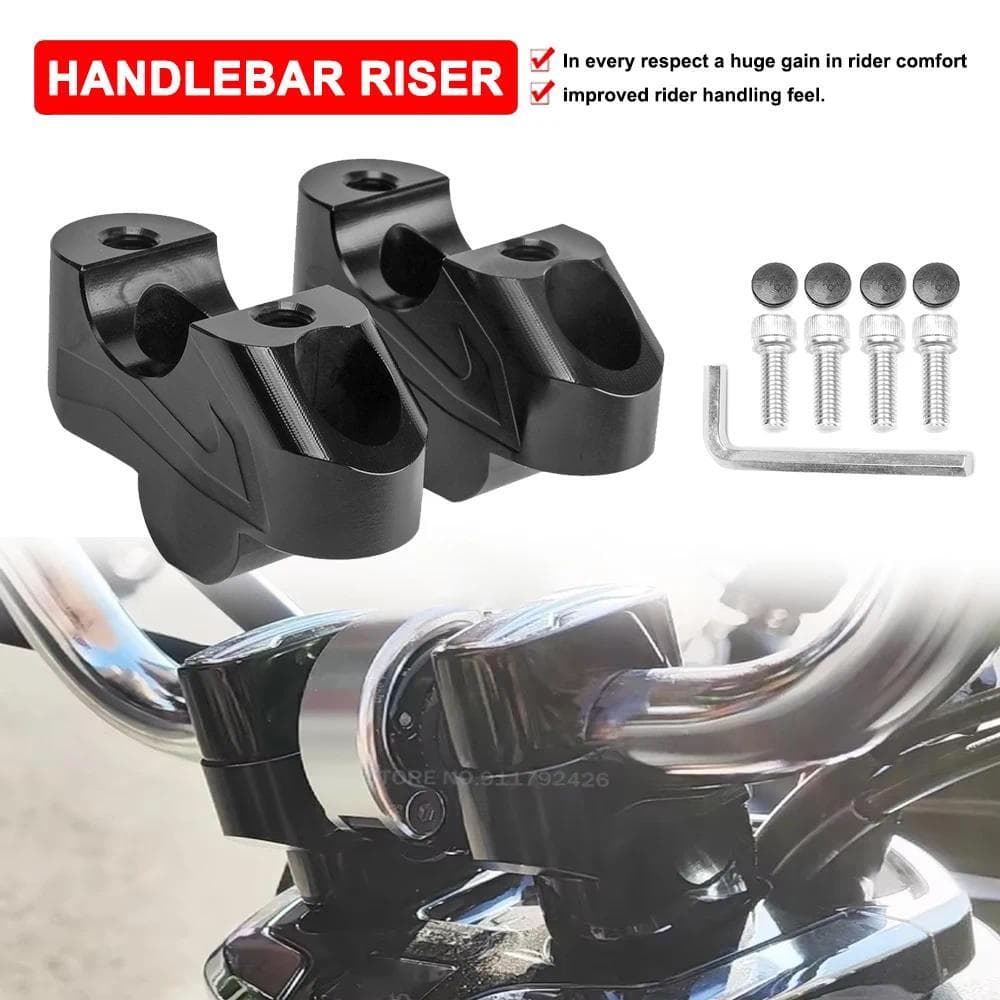 KสําหรับHonda PCX125 PCX150 PCX160 รถจักรยานยนต์Handlebar Riser PCX 125 150 160 Handle BarยกความสูงขยายClamp Mountชุด