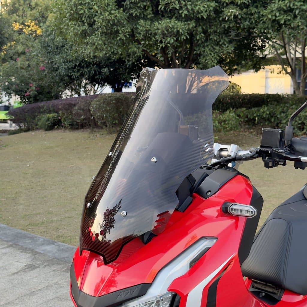 สําหรับ Honda ADV160/ADV150 2022-2026 ดัดแปลงด้านหน้า Deflector กระจกกระจกกระจก