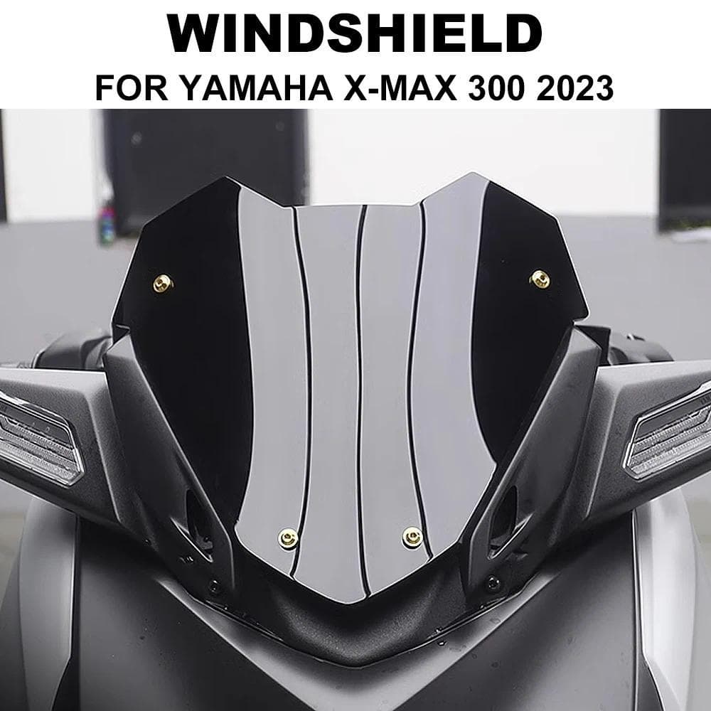 jXMAX 300 2023 ใหม่รถจักรยานยนต์อุปกรณ์เสริมกระจกหน้าจอ Fairing กระจกสําหรับ YAMAHA X-MAX300 XMAX300 X-MAX 300