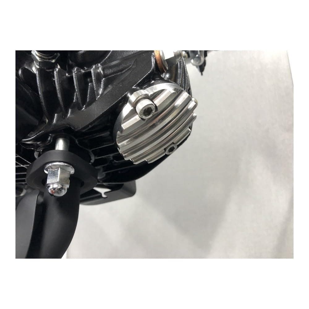 ฝาครอบวาล์วบิลเลต G-Craft (ฝั่งไอเสีย) สำหรับ Honda GROM (JC92)/Monkey 125 (JB03) | G-Craft Billet Tappet Cover, Exhaust Side, for GROM/Monkey 125