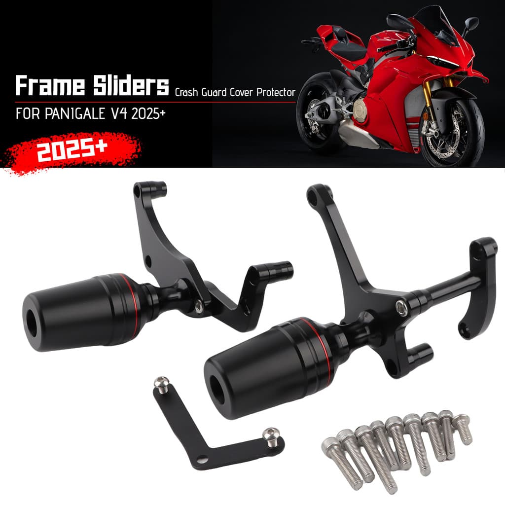 ใหม่ 2025 สําหรับ DUCATI PANIGALE V4 Panigale V4S 2026 รถจักรยานยนต์กรอบ Slider Crash Protectors Falling Protection Fairing Guard