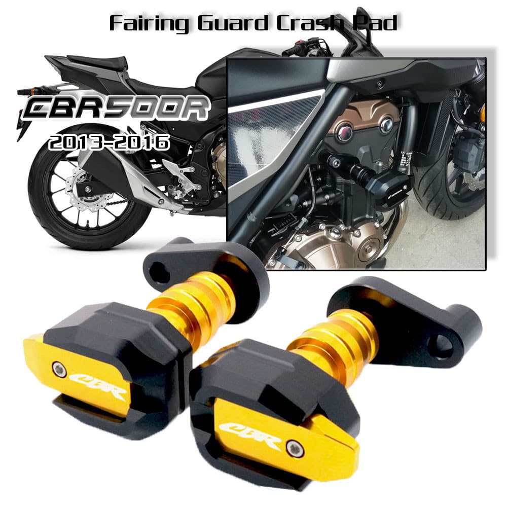 Fit สําหรับ HONDA CBR500R CBR 500R CBR 500 R 2013-2016 รถจักรยานยนต์ Falling กรอบป้องกัน Slider Fairing Guard Crash Pad Protector