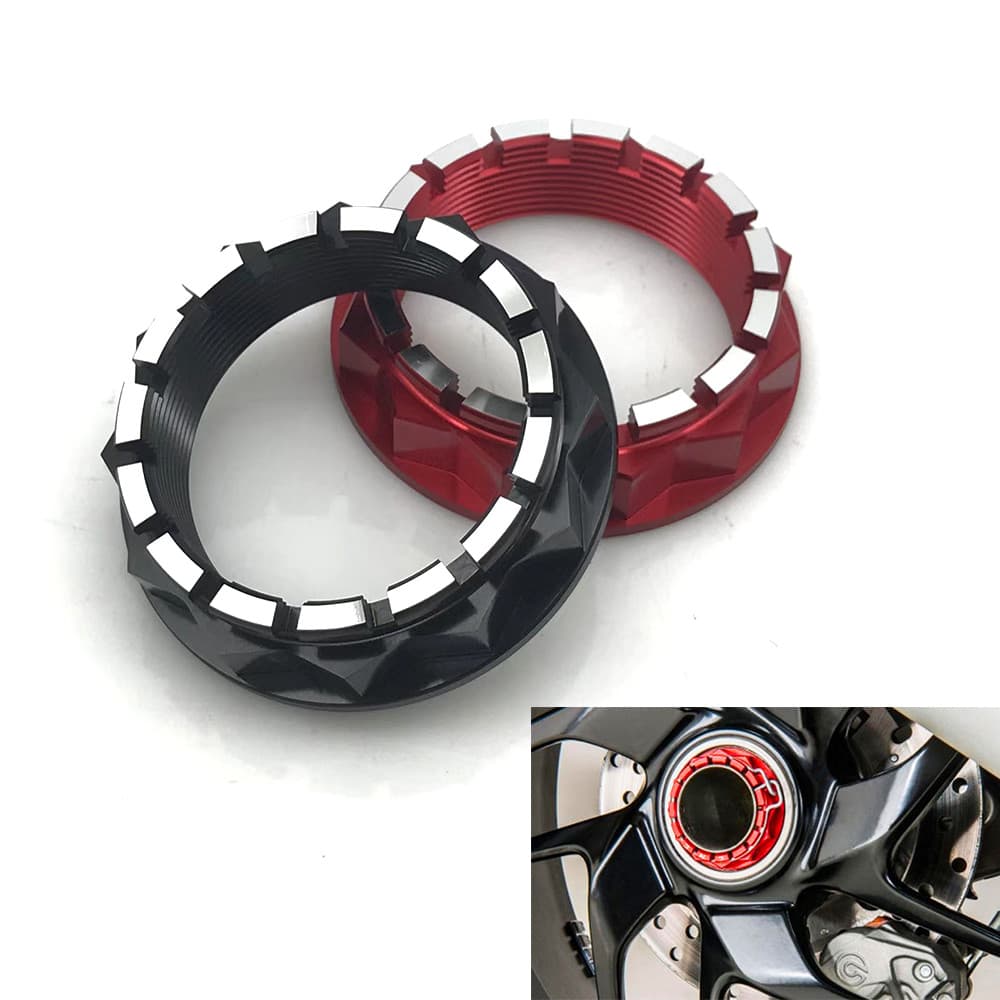 รถจักรยานยนต์ล้อหลังเพลา Nut สําหรับ Ducati MONSTER MULTISTRADA DIAVEL 1200 1260 1098 1198 1199 1299 V4 สําหรับ MV Agusta F3 F4