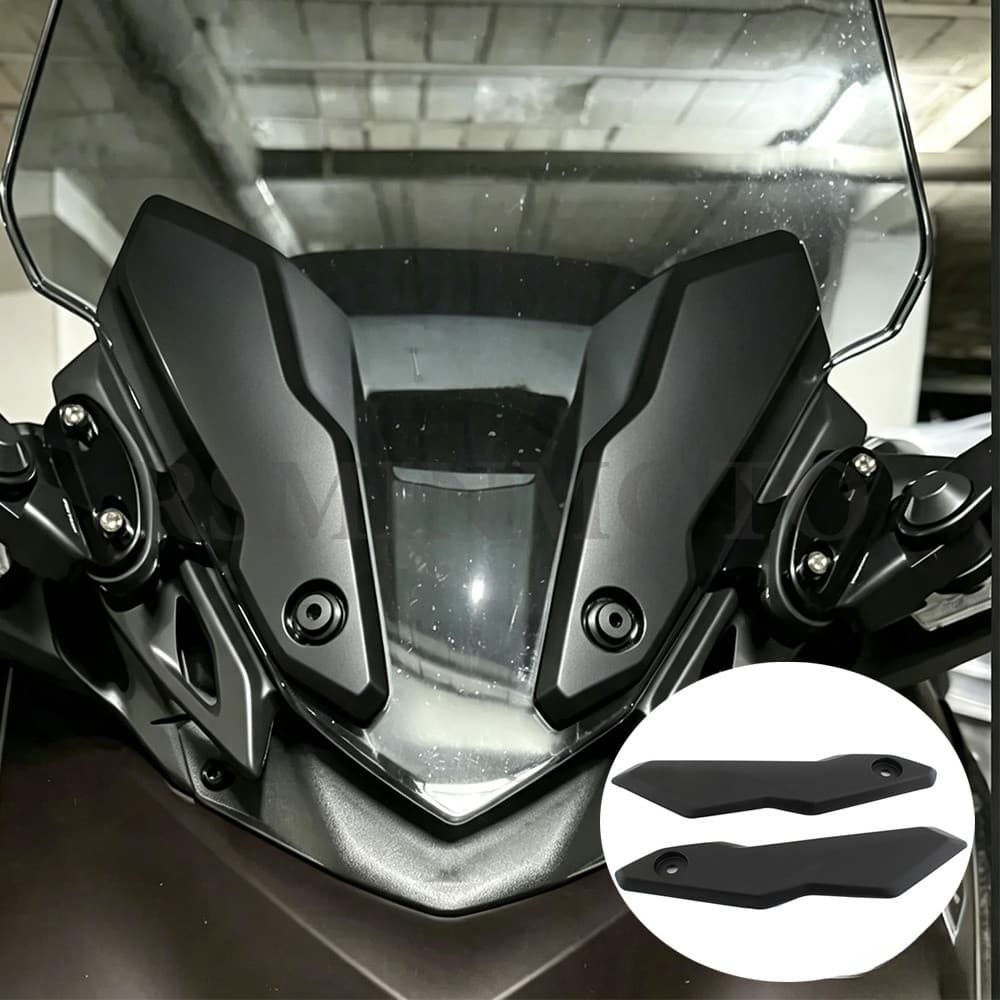สําหรับ YAMAHA XMAX X MAX X-MAX 300 2023-2024 รถจักรยานยนต์กระจกกระจกยึด Trim ครอบคลุมด้านหน้ากระจกตกแต่งแผง