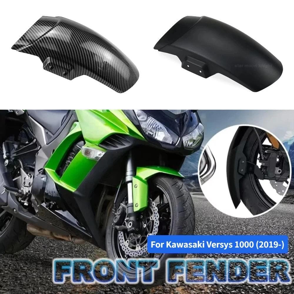 bMotorcycle Front Fender Mud Flap Guard Extender Mudguard Cover For Kawasaki VERSYS 1000 VERSYS1000 Versys 1000 Versys10
