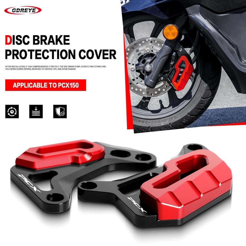 Bฝาครอบปั๊มเบรก สำหรับ HONDA PCX 150 160 PCX125 PCX160 PCX150  ตัวป้องกันคาลิปเปอร์ดิสก์หน้า รถมอเตอร์ไซค์ PCX 160 ตัวป้