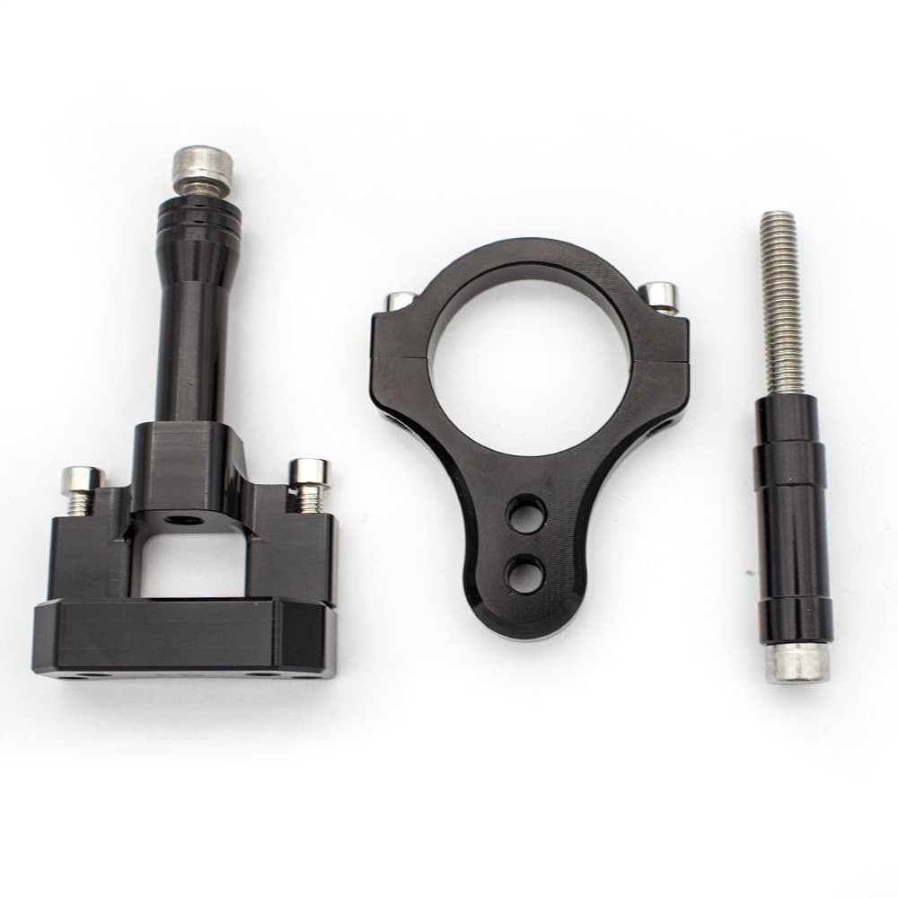 FXSteering Damper Stabilizer Bracket Mounting kit For Yamaha YZF R3 R25 YZF-R3 2015 2016 2017 2018 2018 2019 2020 2021 2