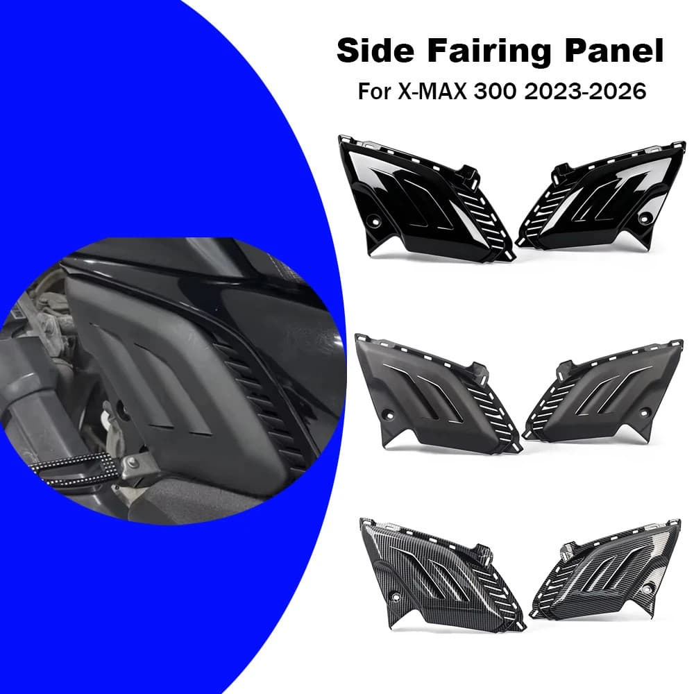 เหมาะสําหรับ Yamaha X-Max 300 X-MAX 300 X-MAX300 XMAX300 2023-2026 รถจักรยานยนต์แผงด้านข้าง Fairing Air Inlet ฝาครอบชุดตกแต่ง