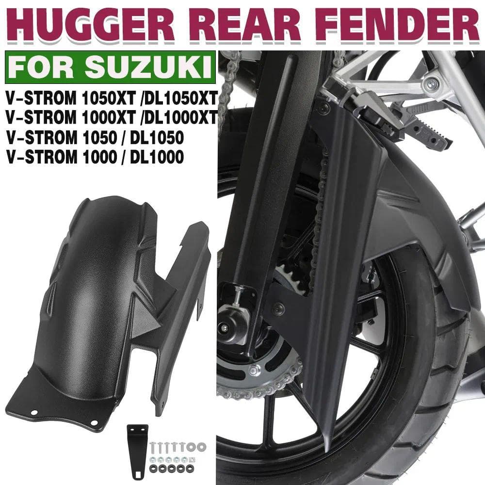 YYบังโคลนหลังสำหรับรถมอเตอร์ไซค์ Suzuki V-Strom 1000 V-Strom 1050XT รุ่น DL1000 DL1050XT ป้องกันโคลนกระเด็น