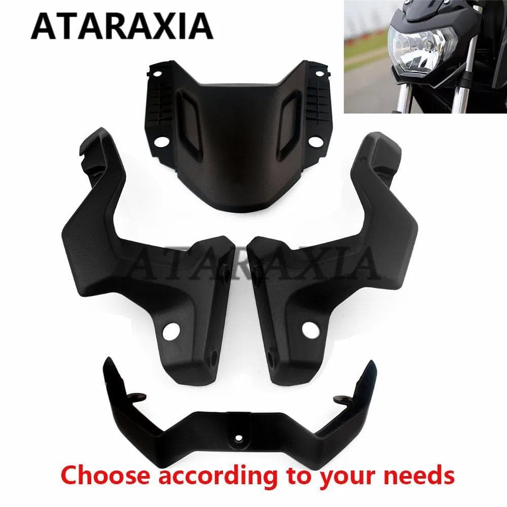 N2Motorcycle Front Headlight Side Cover Panel Beak Cowl Fairing Cover For YAMAHA MT-07 FZ-07 MT07 FZ07 MT 07 FZ 07 2018 
