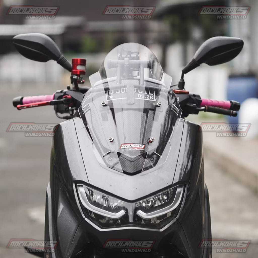 กระบังหน้า รุ่น TDR V7 nmax new nmax 2020 กระจกบังลม Nmax Old Fin รุ่น -UVM