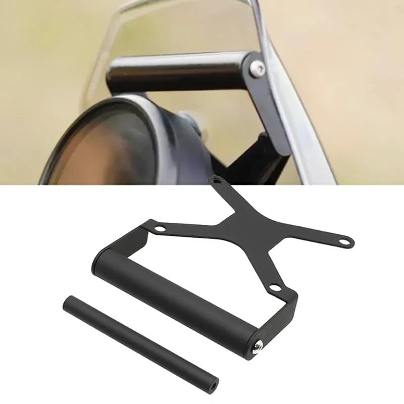 Fit สําหรับ Royal Enfield Himalayan 450 2024- รถจักรยานยนต์ หิมาลัย450 อุปกรณ์เสริมที่วางโทรศัพท์ขาตั้ง GPS Navigation Plate Bracket