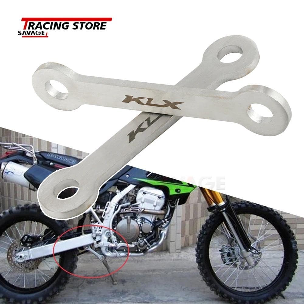 รถจักรยานยนต์ลดลิงค์ชุดสําหรับ KAWASAKI KLX300 R/SM KLX250 S/SF 2009-2022 Dirt Pit จักรยานด้านหลัง Suspension Drop Link KLX 300 250