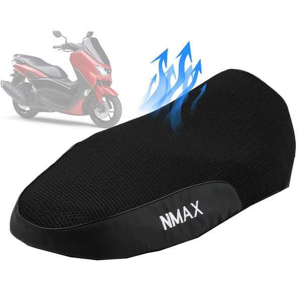 เหมาะสําหรับ Yamaha NMAX155 NMAX 160 ผ้าคลุมเบาะรถจักรยานยนต์เบาะรองนั่งสุทธิ
