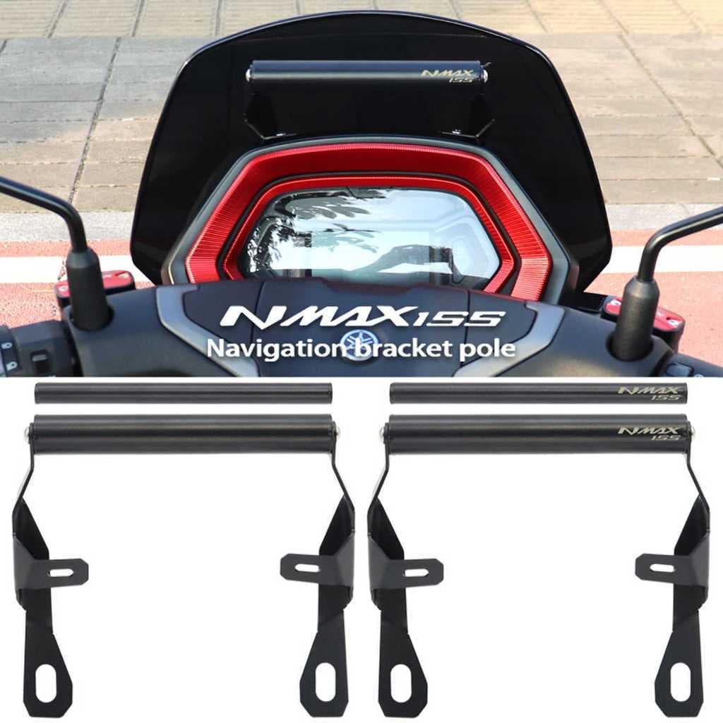 สําหรับ YAMAHA NMAX155 N-MAX NMAX 155 2025 2026 อุปกรณ์เสริมรถจักรยานยนต์ GPS Navigation Mount Bracket ที่วางโทรศัพท์รองรับ