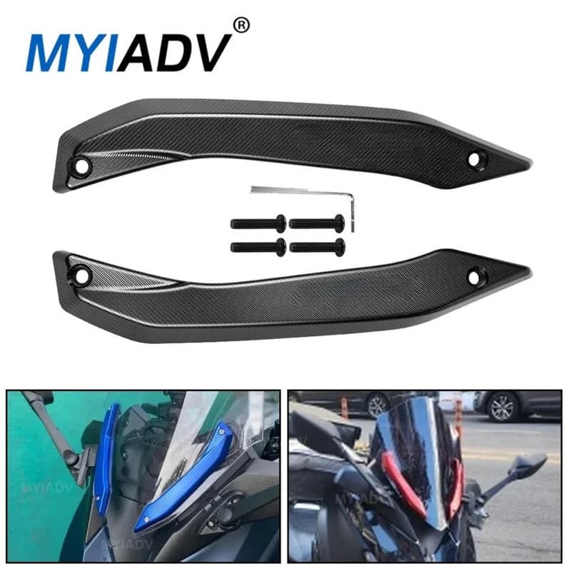 Mo สำหรับยามาฮ่า XMAX125 XMAX250 XMAX300 XMAX400 XMAX 125 250 300 2017-2022 ชุดติดตั้งกระจกบังลมมอเตอร์ไซค์