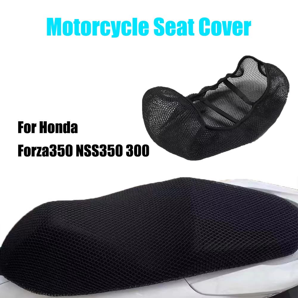 สําหรับ Honda Forza350 NSS350 NSS300 Forza 350 NSS 350 รถจักรยานยนต์ตาข่ายที่นั่งลื่นฉนวนกันความร้อน Breathable ป้องกันเบาะ