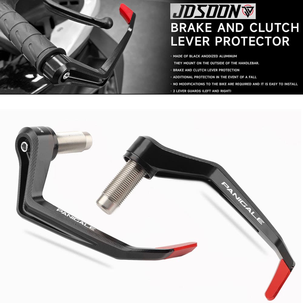 สําหรับ Ducati Panigale 959 1199 1299 899 1098 Panigale V2 V2S CNC รถจักรยานยนต์ Handlebar เบรคคลัทช์ Levers Protector Guard