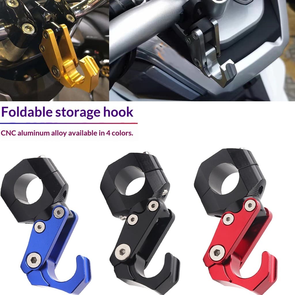 เหมาะสําหรับ Honda PCX160/PCX150/PCX125 X-ADV150 ดัดแปลงตะขอแฮนด์อลูมิเนียมอัลลอยด์
