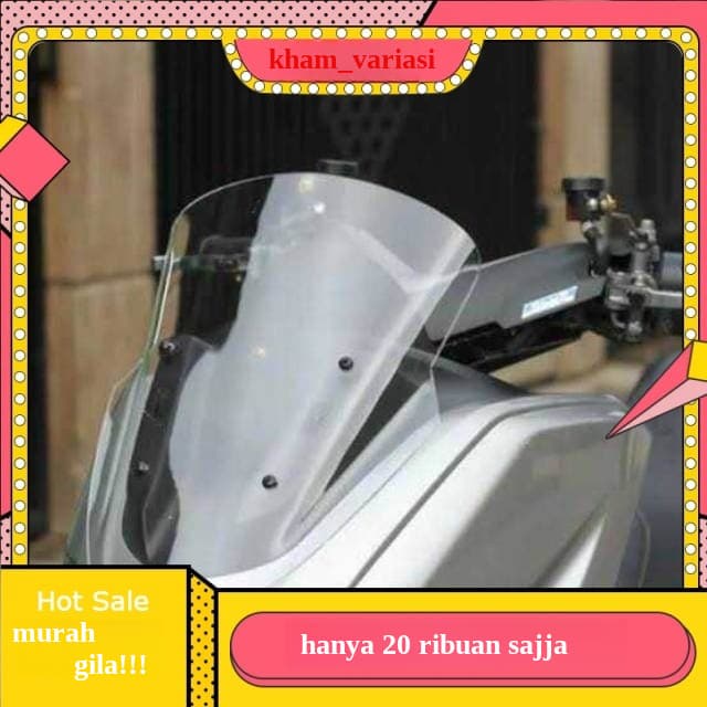 Visor Nmax Old 155 กระบังหน้าหนา 3 มม. nmax เก่า หนา 2 มม. รุ่น nmax รุ่นมาตรฐานเก่า - กระจกบังลมyamaha nmax 155 รุ่นมาตรฐาน หนา 3 มม.