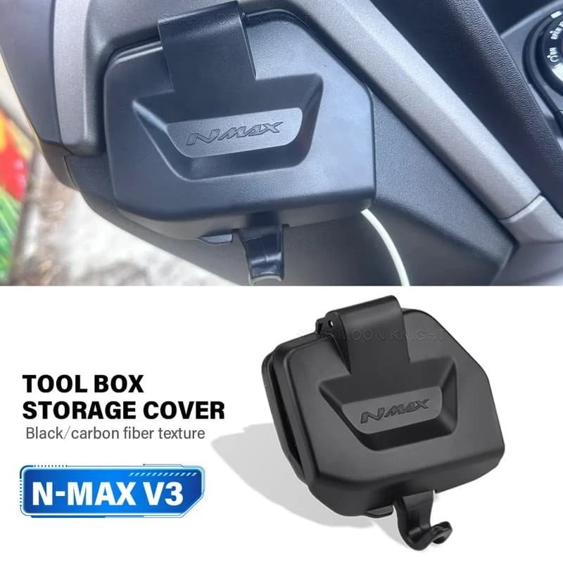 สําหรับ Yamaha N-MAX 155 125 V3 Nmax125 Tech MAX Nmax155 2025 กล่องเครื่องมือฝาครอบด้านข้างกระเป๋ากันน้ํา N Max