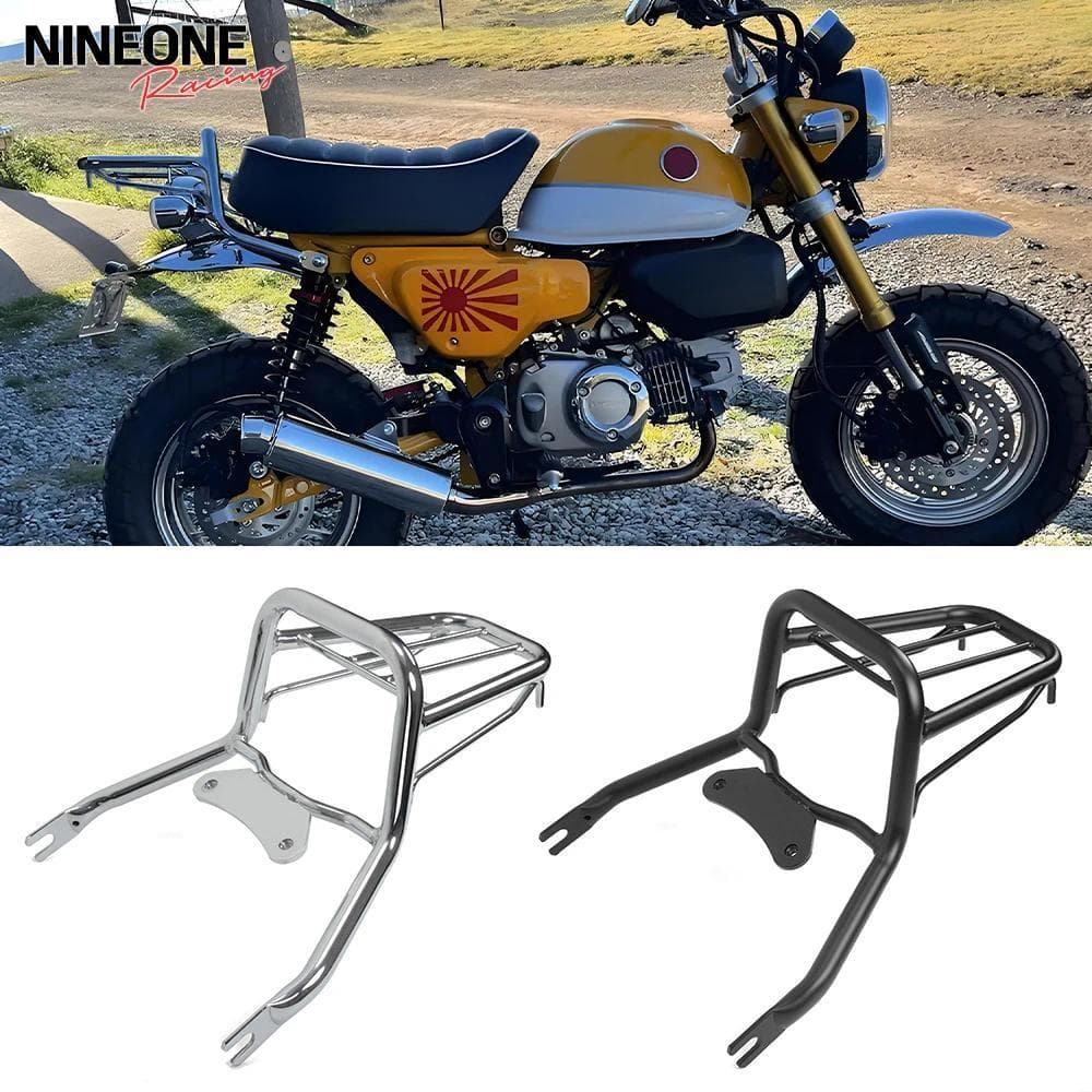 P Rear Carrier Support Shelf Luggage Rack Passenger Grab Bar For HONDA Monkey 125/Z125 Monkey125 Z 125 2018-2025 JB02 JB