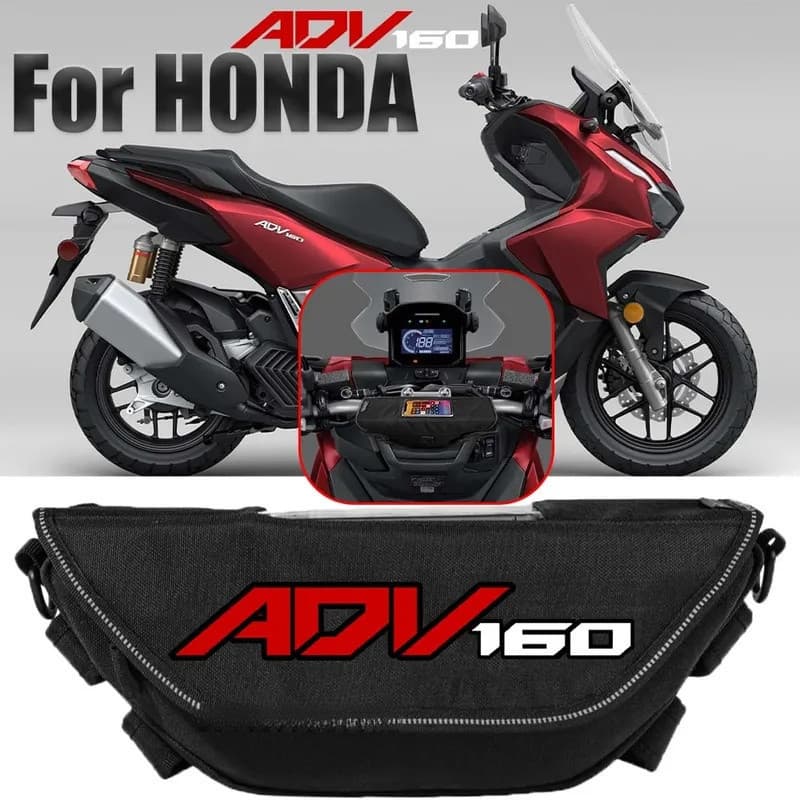 สําหรับ Honda ADV160 adv160 กระเป๋าเครื่องมืออุปกรณ์มอเตอร์ไซค์ กันน้ําและกันฝุ่น กระเป๋าใส่แฮนด์เดินทางสะดวก