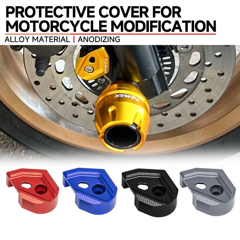สําหรับ YAMAHA NMAX125 NMAX155 N-MAX 125 NMAX 155 2022 2023 อุปกรณ์เสริมล้อหน้าเซ็นเซอร์ ABS ฝาครอบป้องกันหมวกยามป้องกัน