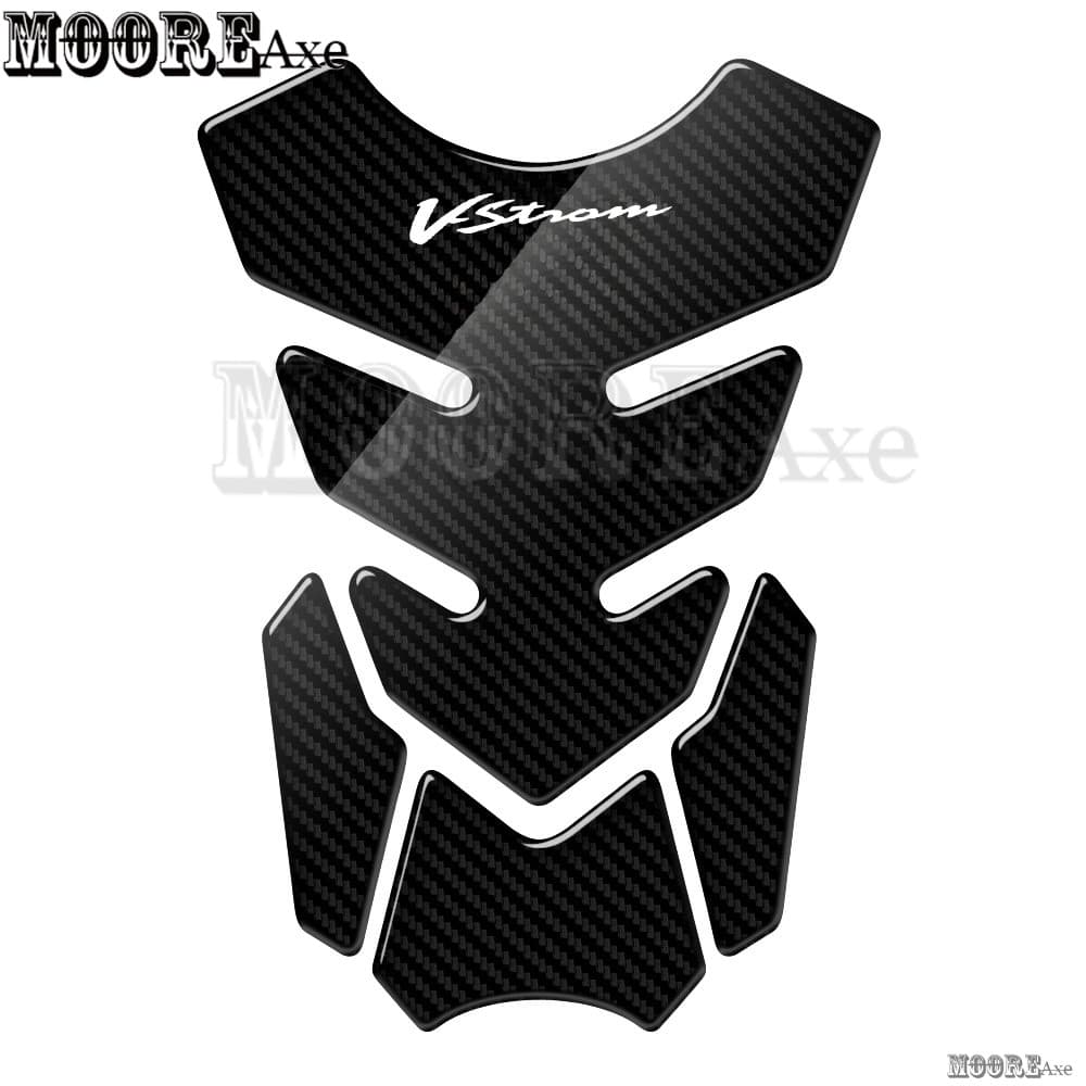 Mooreaxe สําหรับ Suzuki V-STROM V STROM DL 250 SX 800 SE DL 1000 650 1050 XT 650XT 1050XT 3D รถจักรยานยนต์สติกเกอร์ถัง Pad Protector Decal สติกเกอร์กระดูกปลาสติกเกอร์ YGT44 MY