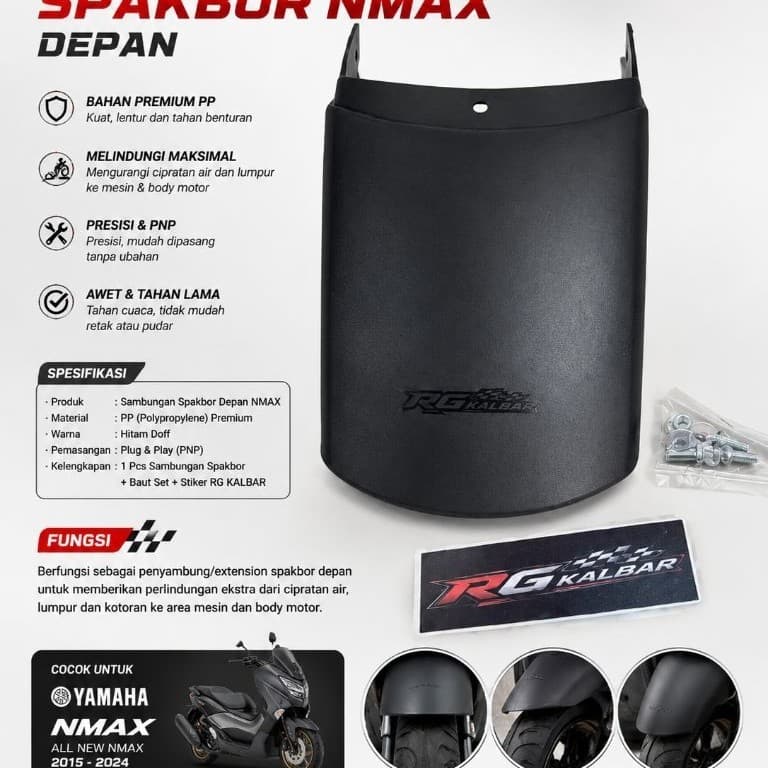 ต่อบังโคลนหน้า Nmax บังโคลนหน้า Nmax new Nmax old All Nmax yamaha aerox