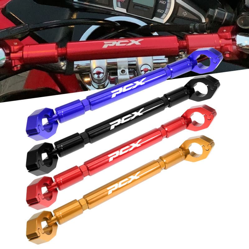 เหมาะสําหรับ Honda PCX160/150/125 ดัดแปลง CNC ก๊อกน้ํา Handlebar Balance Bar โทรศัพท์มือถือนําทาง Extension Bracket